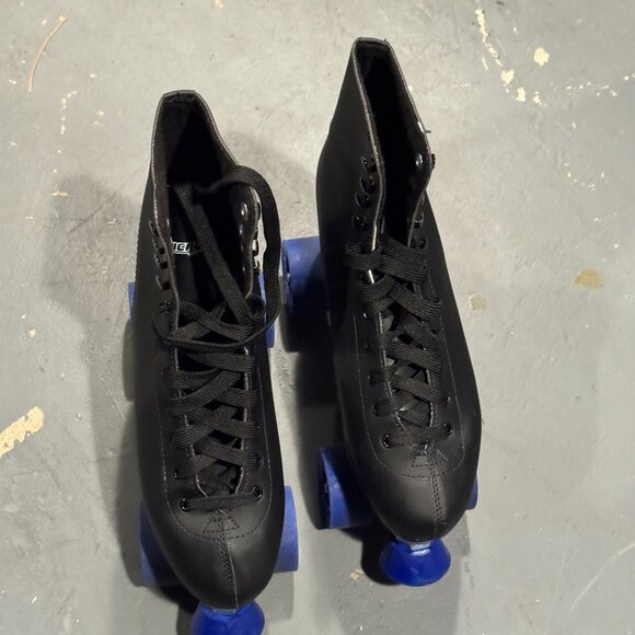 Chicago Skates MENS Premium Black Quad Roller Skates - Size 9 main image 7